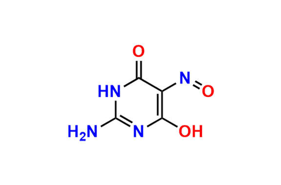 2-Amino-5-nitroso-4,6-pyrimidinediol