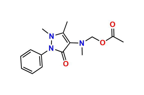 ((1,5-Dimethyl-3-oxo-2-phenyl-2,3-dihydro-1H-pyrazol-4-yl)(methyl)amino)methyl acetate