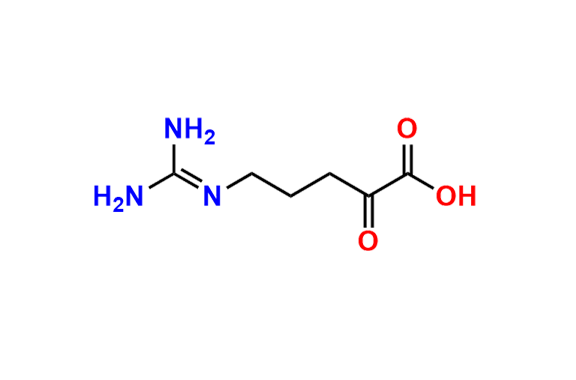 5-Guanidino-2-oxopentanoic Acid