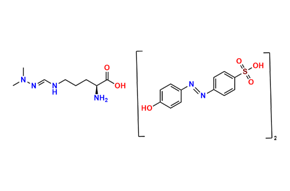 NG, NG-Dimethyl-L-arginine di(p-hydroxyazobenzene-p-sulfonate)