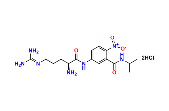 (S)-5-(2-Amino-5-((diaminomethylene)amino)pentanamido)-N-isopropyl-2-nitrobenzamide Dihydrochloride