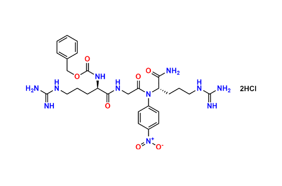 Z-D-Arg-Gly-Arg-pNA Dihydrochloride
