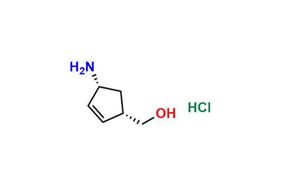 (1S,4R)-4-Amino-2-cyclopentene-1-methanol Hydrochloride