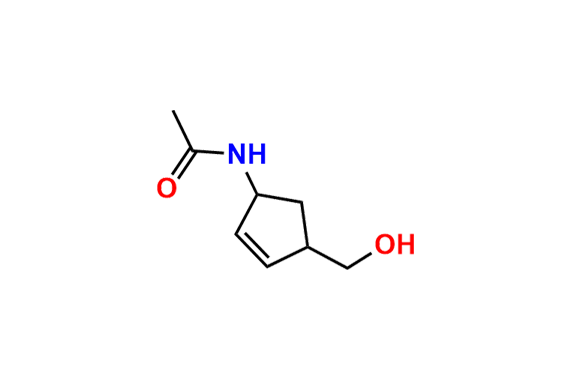 N-(4-(hydroxymethyl)cyclopent-2-en-1-yl)acetamide