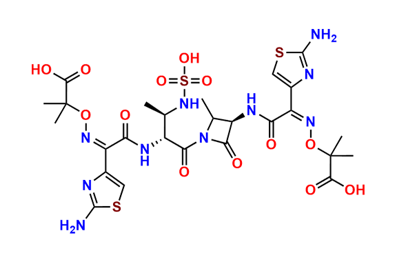 Aztreonam Desulfated Dimer