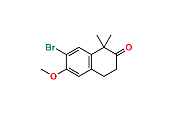 7-bromo-6-methoxy-1,1-dimethyl-3,4-dihydronaphthalen-2(1H)-one