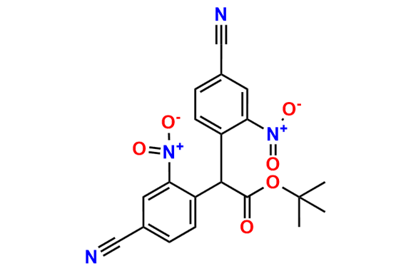 tert-butyl 2,2-bis(4-cyano-2-nitrophenyl)acetate