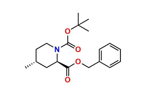 (2R,4R)-rel-N-tert-Butyloxycarbonyl-4-methyl-2-piperidinecarboxylic Acid Benzyl Ester