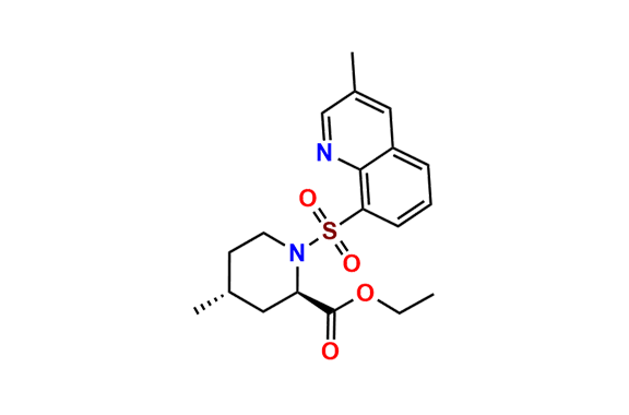 (2R,4R)-Ethyl 4-methyl-1-((3-methylquinolin-8-yl)sulfonyl)piperidine-2-carboxylate