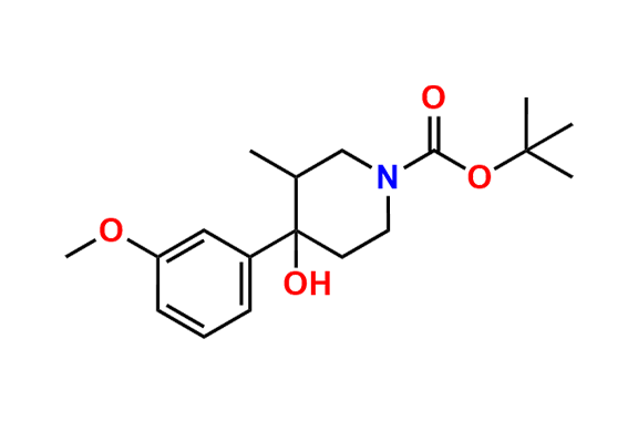 tert-Butyl 4-hydroxy-4-(3-methoxyphenyl)-3-methylpiperidine-1-carboxylate