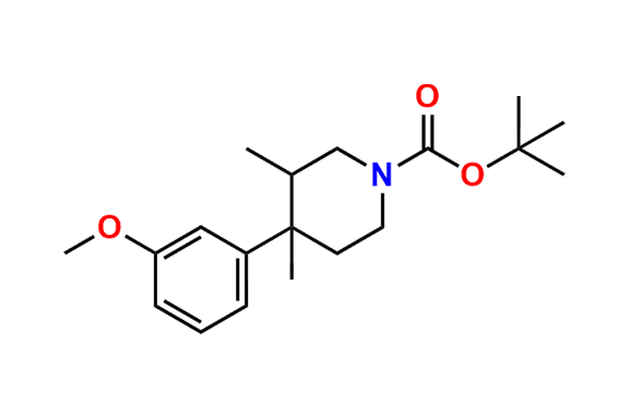 tert-Butyl 4-(3-methoxyphenyl)-3,4-dimethylpiperidine-1-carboxylate