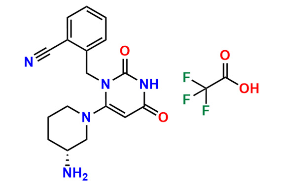 N-Demethyl Alogliptin-2,2,2-Trifluoroacetate