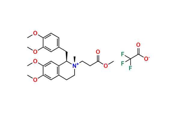 Trans Atracurium Quaternary methyl ester Trifluoroacetate salt