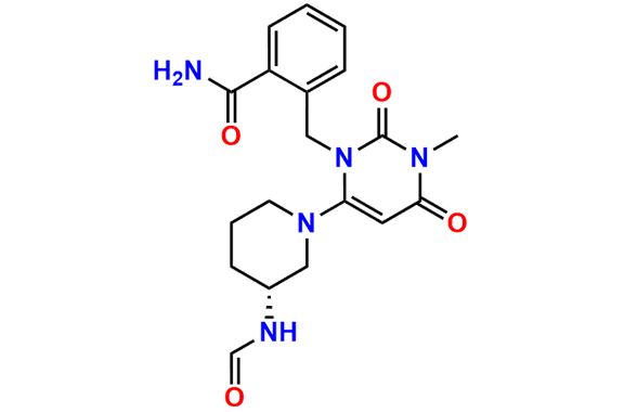 Alogliptin N-Formyl Carbamoyl Impurity