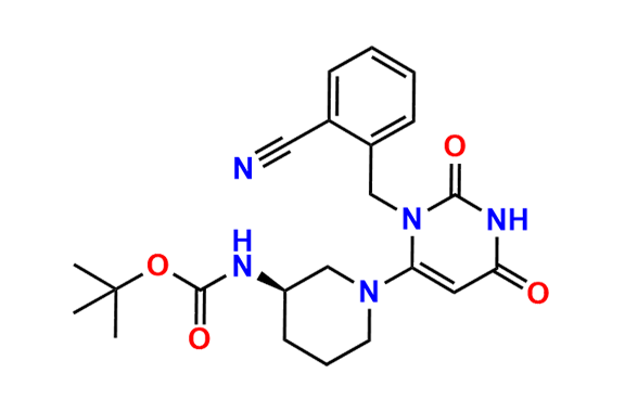 tert-Butyl (R)-(1-(3-(2-cyanobenzyl)-2,6-dioxo-1,2,3,6-tetrahydropyrimidin-4-yl)piperidin-3-yl)carbamate