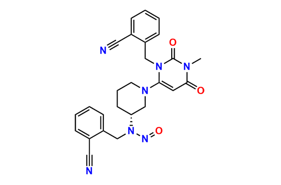 N-Nitroso (R)-Alogliptin Impurity 2