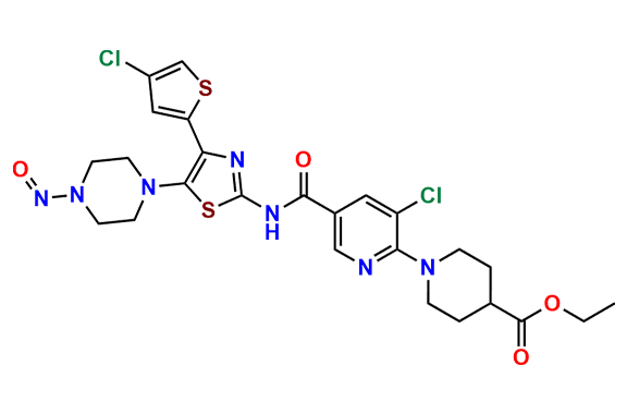 N-Nitroso Descyclohexyl Avatrombopag Ester Impurity
