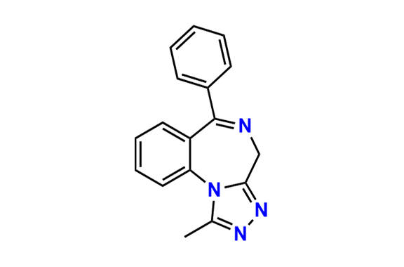 1-Methyl-6-phenyl-4H-[1,2,4]triazolo[4,3-a][1,4]benzodiazepine