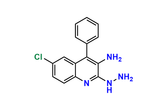 3-Amino-6-chloro-4-(4-pyridinyl)-2-quinolinone Hydrazone