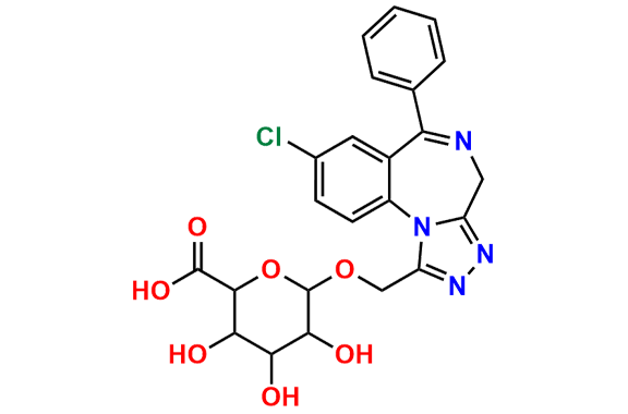 1-Hydroxy Alprazolam beta-D-Glucuronide