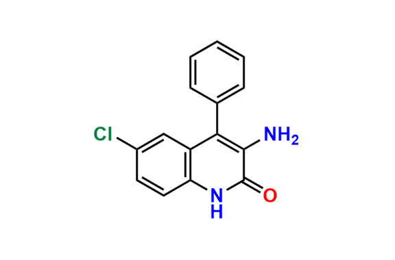 3-Amino-6-chloro-4-phenylcarbostyril