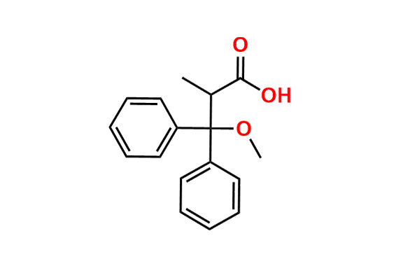3-Methoxy-2-methyl-3,3-diphenylpropanoic Acid
