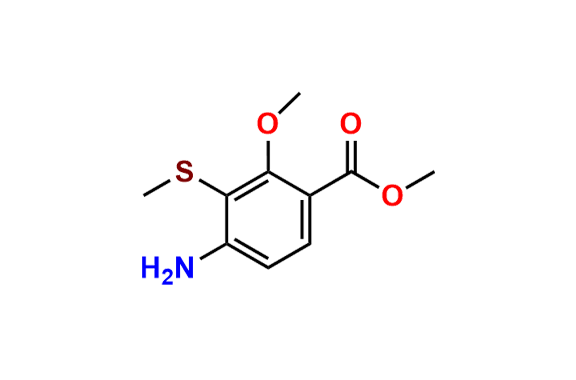 Methyl 4-amino-2-methoxy-3-(methylthio)benzoate