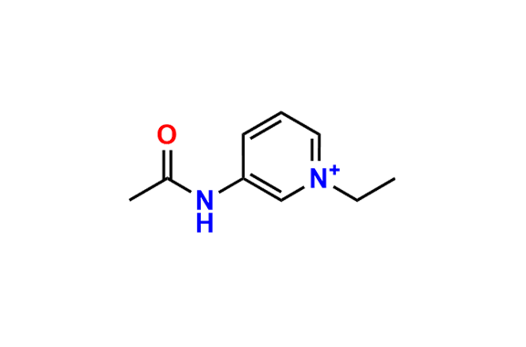 3-Acetamido-1-ethylpyridin-1-ium