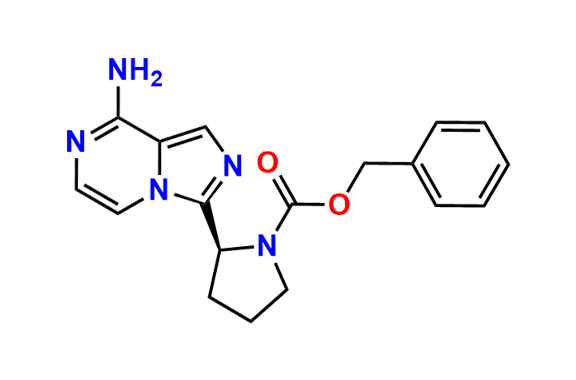 Benzyl (S)-2-(8-aminoimidazo[1,5-a]pyrazin-3-yl)pyrrolidine-1-carboxylate
