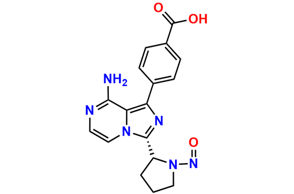 (S)-4-(8-Amino-3-(1-nitrosopyrrolidin-2-yl)imidazo[1,5-a]pyrazin-1-yl)benzoic Acid