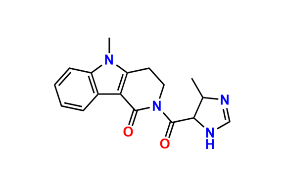 5-Methyl-2-(4-methyl-4,5-dihydro-1H-imidazole-5-carbonyl)-2,3,4,5-tetrahydro-1H-pyrido[4,3-b]indol-1-one