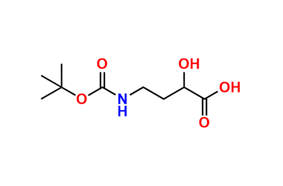 4-((tert-Butoxycarbonyl)amino)-2-hydroxybutanoic Acid