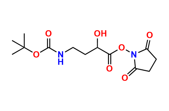 2,5-Dioxopyrrolidin-1-yl 4-((tert-butoxycarbonyl)amino)-2-hydroxybutanoate