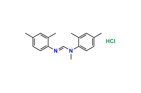 N,N-Bis(2,4-xylyl)-N-methylformamidine Hydrochloride