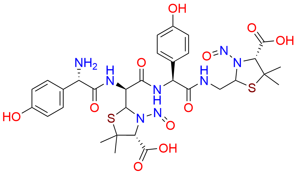 N,N-Di Nitroso Amoxicillin Dimer Impurity
