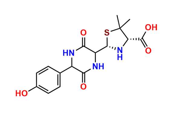 Amoxicillin (2S)-Piperazine-2,5-dione