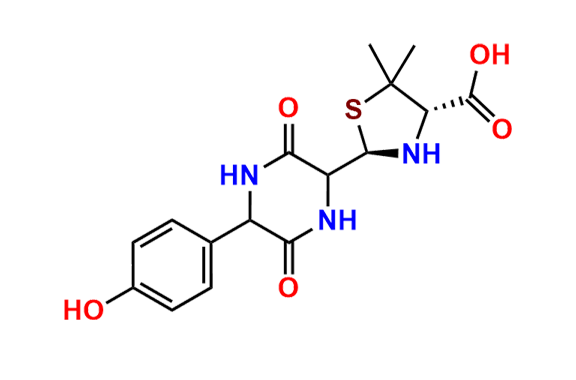 Amoxicillin (2R)-Piperazine-2,5-dione