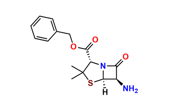 Benzyl (2S,6R)-6-amino-3,3-dimethyl-7-oxo-4-thia-1-azabicyclo[3.2.0]heptane-2-carboxylate