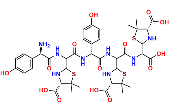 (4S,4S,4S)-2,2,2-((7R,13R)-13-Amino-1-carboxy-7,13-bis(4-hydroxyphenyl)-3,6,9,12-tetraoxo-2,5,8,11-tetraazatridecane-1,4,10-triyl)tris(5,5-dimethylthiazolidine-4-carboxylic Acid)