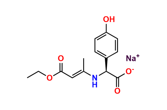 Sodium (S,E)-2-((4-ethoxy-4-oxobut-2-en-2-yl)amino)-2-(4-hydroxyphenyl)acetate