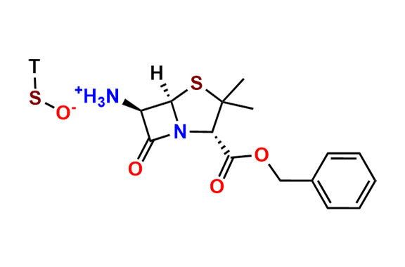 (2S,5R,6R)-2-((Benzyloxy)carbonyl)-3,3-dimethyl-7-oxo-4-thia-1-azabicyclo[3.2.0]heptan-6-aminium sulfanolate-t