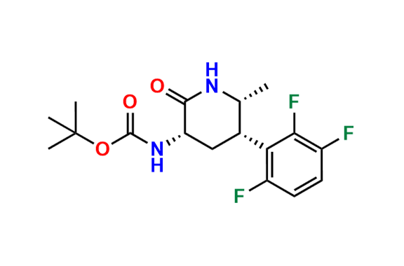 tert-Butyl ((3S,5S,6R)-6-methyl-2-oxo-5-(2,3,6-trifluorophenyl)piperidin-3-yl)carbamate