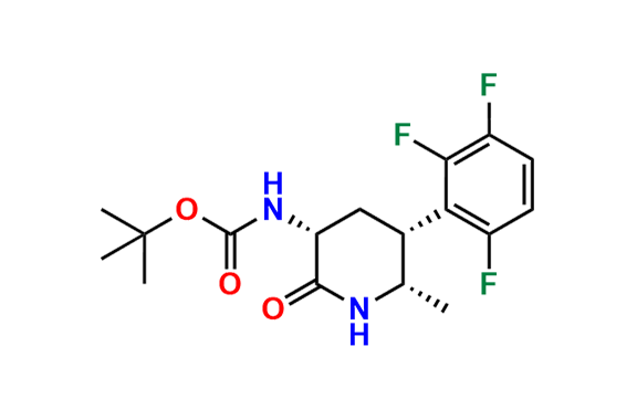 tert-butyl ((3R,5R,6S)-6-methyl-2-oxo-5-(2,3,6-trifluorophenyl)piperidin-3-yl)carbamate