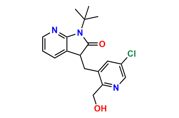 1-(tert-butyl)-3-((5-chloro-2-(hydroxymethyl)pyridin-3-yl)methyl)-1,3-dihydro-2H-pyrrolo[2,3-b]pyridin-2-one