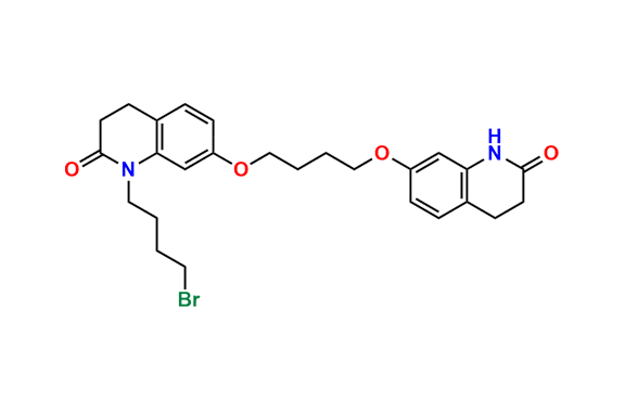 1-(4-Bromobutyl)-7-(4-((2-oxo-1,2,3,4-tetrahydroquinolin-7-yl)oxy)butoxy)-3,4-dihydroquinolin-2(1H)-one