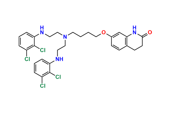 7-(4-(bis(2-((2,3-Dichlorophenyl)amino)ethyl)amino)butoxy)-3,4-dihydroquinolin-2(1H)-one