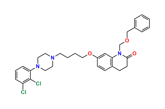 1-((Benzyloxy)methyl)-7-(4-(4-(2,3-dichlorophenyl)piperazin-1-yl)butoxy)-3,4-dihydroquinolin-2(1H)-one