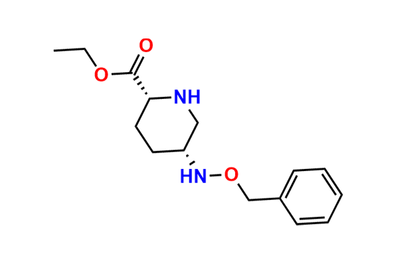 Ethyl (2R,5R)-5-((benzyloxy)amino)piperidine-2-carboxylate