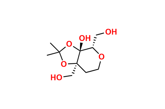 ((3aR,4S,7aS)-3a-Hydroxy-2,2-dimethyltetrahydro-7aH-[1,3]dioxolo[4,5-c]pyran-4,7a-diyl)dimethanol