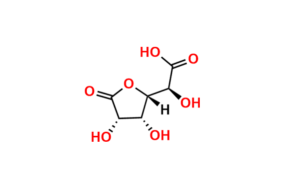 (S)-2-((2S,3R,4S)-3,4-dihydroxy-5-oxotetrahydrofuran-2-yl)-2-hydroxyacetic acid